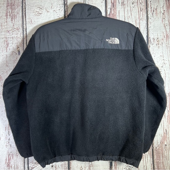 🎉HP🎉 Vintage The North Face Denali Black Polartec Full-Zip Fleece Jacket Large - Picture 2 of 14